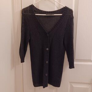 Kenneth Cole Select Black Cardigan